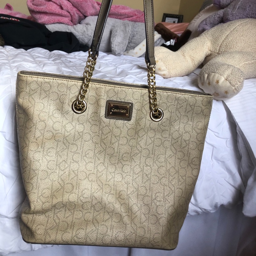 Calvin Klein Monogram Tote
